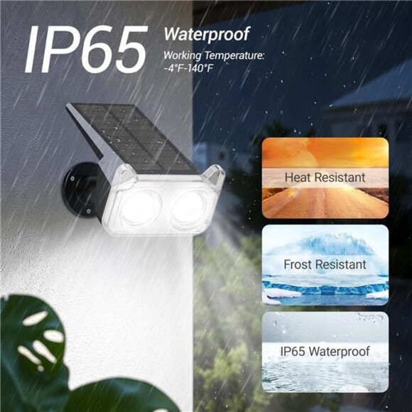 Solar Spot Lights Outdoor Waterproof Landscape Yard Garden Patio Pathway Lightin - Picture 6 of 7
